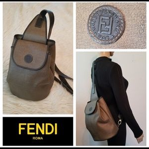 Last Chance!! 🦄Authentic Vintage Fendi Backpack🎒